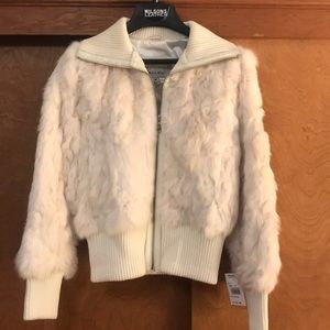 Wilson’s Leather Rabbit Fur Jacket